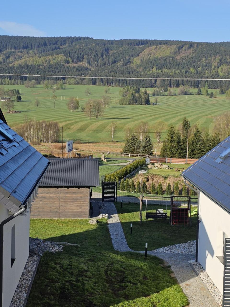 All Season Klimatyzowany Dom Przy Szlaku Z Prywatnym Tarasem I Widokiem Na Gory Orlickie - Sudety Sauna&Jacuzzi, Skalne Miasto Lasowka Εξωτερικό φωτογραφία